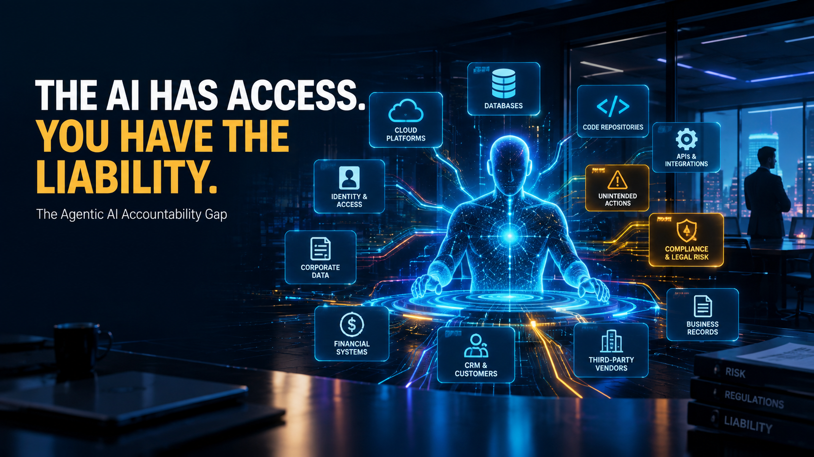 Agentic AI governance and enterprise AI security as AI agents move from generating answers to taking actions